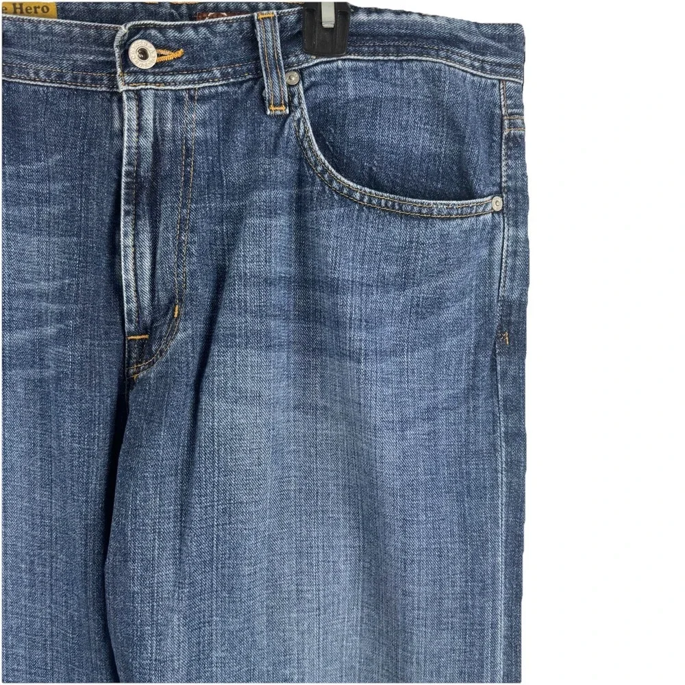 AG ADRIANO GOLDSCHMIED‎ The Hero Mens Relaxed denim jeans - 38x32 *ACTUAL 38x33